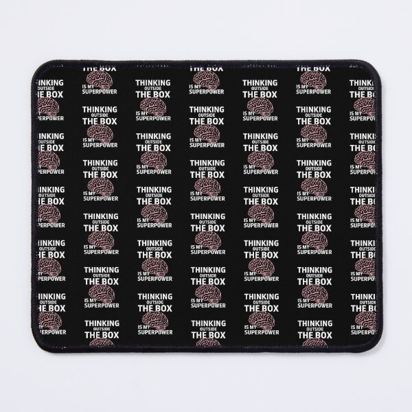 Item preview, Thinking Outside the Box Superpower Graphic designed and sold by artwaves.