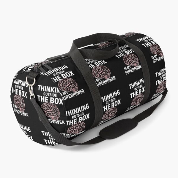 Item preview, Thinking Outside the Box Superpower Graphic designed and sold by artwaves.