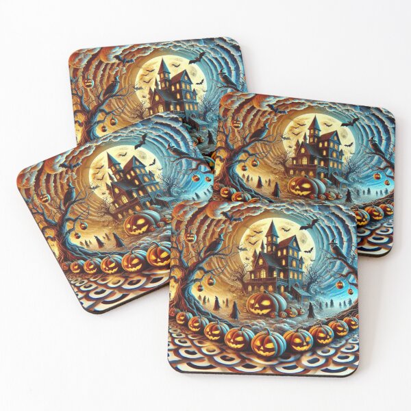 Item preview, Infinite Halloween Dreamscape with 3D Optical Illusions designed and sold by Meta2Physical.