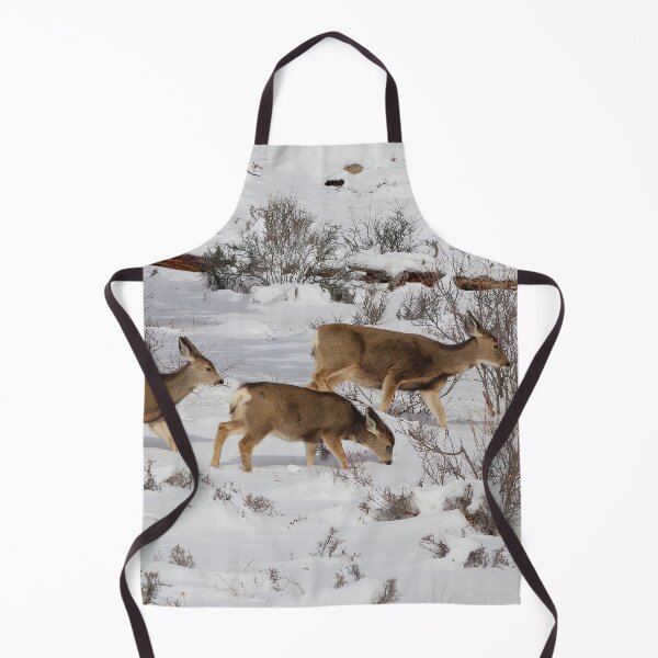 Item preview, Mule Deer in the Snow designed and sold by SafariByMarisa.