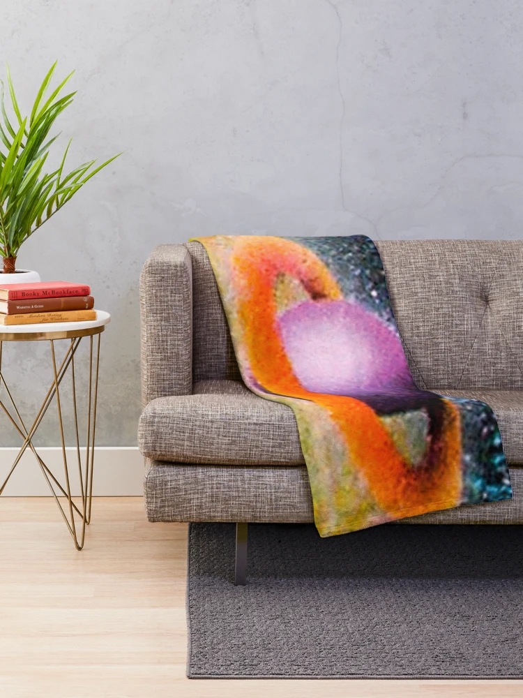 Thumbnail 2 of 6, Throw Blanket, Distant designed and sold by InfinitePathArt.