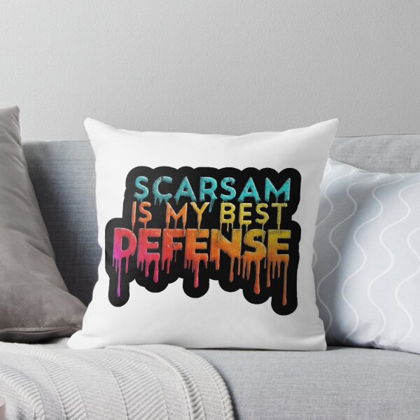 Item preview, SCARSAM IS MY BEST DEFENSE, RAINBOW COLOR DRIP designed and sold by FitEnvy.