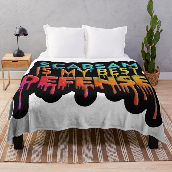 Item preview, SCARSAM IS MY BEST DEFENSE, RAINBOW COLOR DRIP designed and sold by FitEnvy.