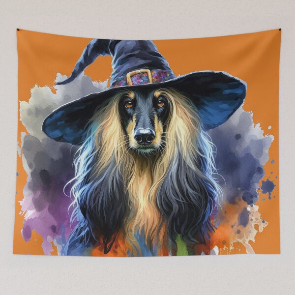 Item preview, I'll put a spell on you.. Afghan hound witchie vibes designed and sold by Faerieglen.
