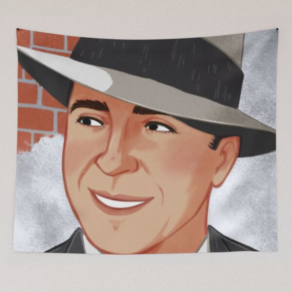 Item preview, Gardel Tango Oil Pastels Portrait designed and sold by infinitetango.