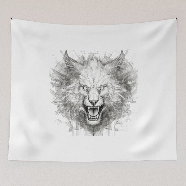 Item preview, Leon Illustration 1 designed and sold by DMDigitalManus.