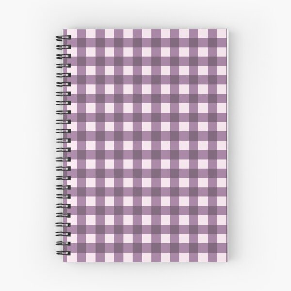 Item preview, Dark Moody Purple Gingham Pattern designed and sold by Efthymia.