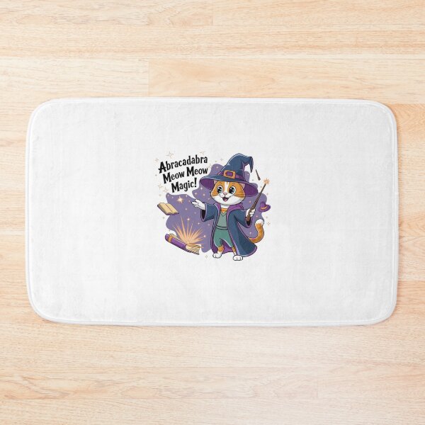 Item preview, Wizard Whiskers – Enchanted Magic Cat Sticker designed and sold by StyleSwitch.