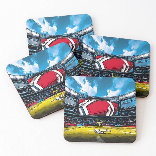 Item preview, Illuminated Football Stadium with Packed Crowd and Giant Screen - Dynamic Sports Art AI Generated designed and sold by OlfactoART Studio.
