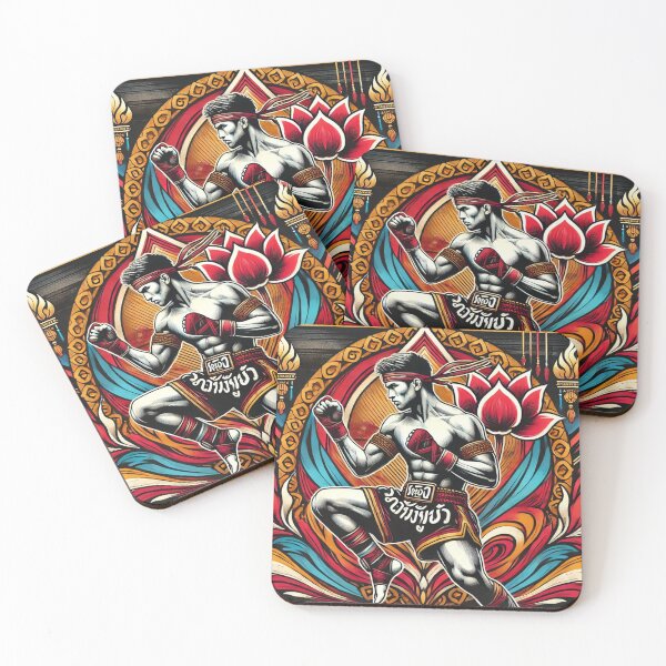 Item preview, Power and Grace: Muay Thai Art designed and sold by ThaiGallery.