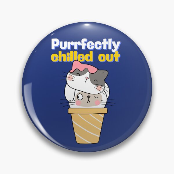 Item preview, Purrfectly chilled out designed and sold by ViYa1.