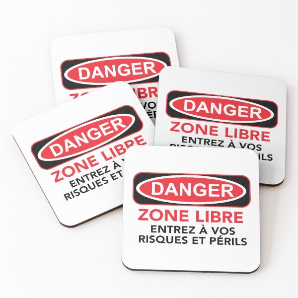 Aperçu de l'œuvre DANGER - ZONE LIBRE créée et vendue par centdessins.