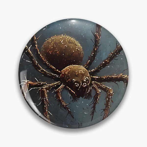 Item preview, Sinister Jack-o'-Lantern and Giant Spider – Eerie Halloween Scene designed and sold by Matt's Artificial Nature.