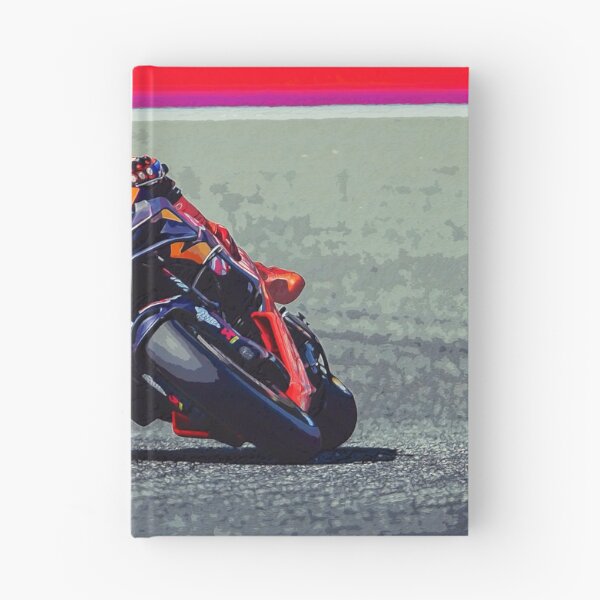 Item preview, Jack Miller hanging in the corners on his 2024 MotoGP Motorcycle watercolor 2 designed and sold by Rodissimus1984.