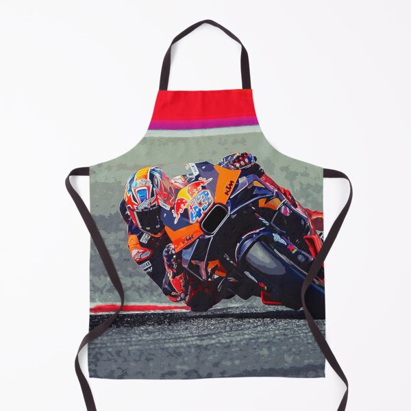 Item preview, Jack Miller hanging in the corners on his 2024 MotoGP Motorcycle watercolor 2 designed and sold by Rodissimus1984.