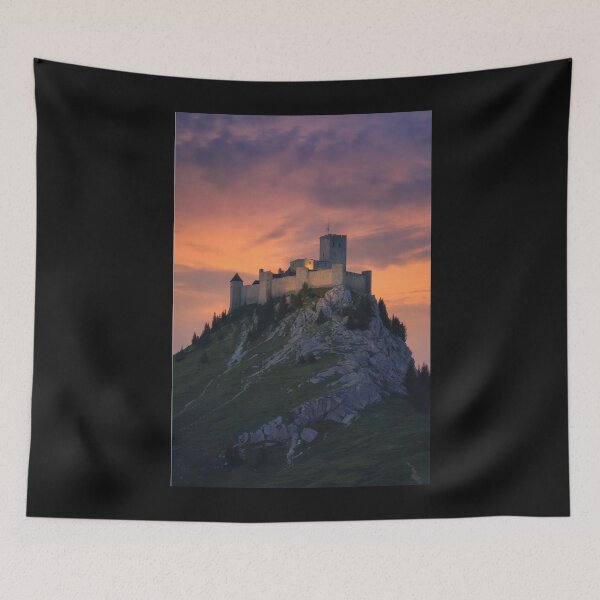 Item preview, Castle situated on a mountain peak designed and sold by McVrax.