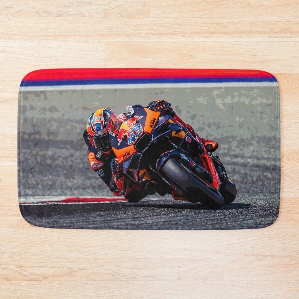 Item preview, Jack Miller hanging in the corners on his 2024 MotoGP Motorcycle abstract 2 designed and sold by Rodissimus1984.