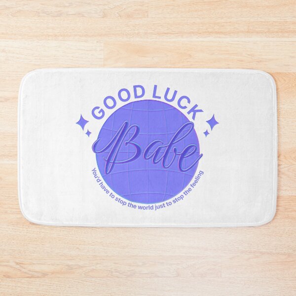 Item preview, Good Luck Babe Globe designed and sold by @ AlexInk.