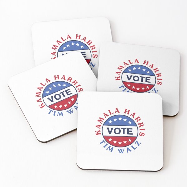 Item preview, VOTE Kamala Harris Tim Walz designed and sold by AmazedGrace.