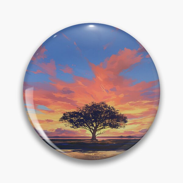 Item preview, Silhouette of Tree at Sunset designed and sold by Christian Weiss.