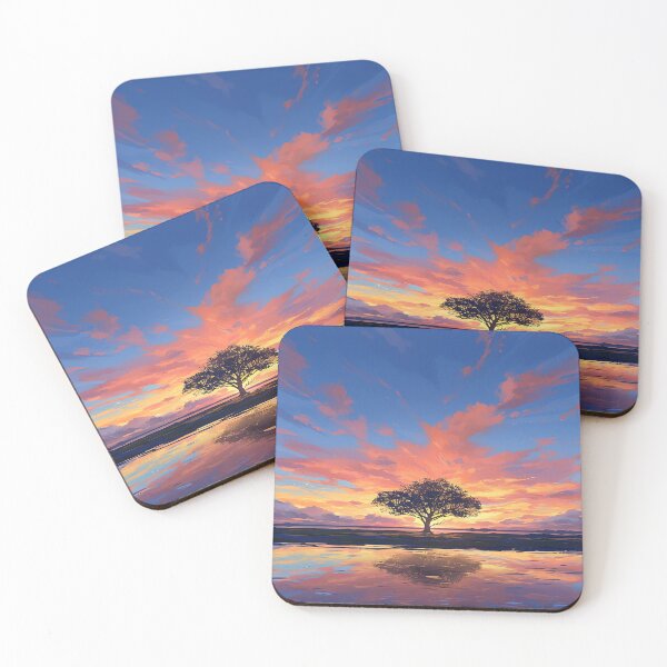 Item preview, Silhouette of Tree at Sunset designed and sold by Christian Weiss.