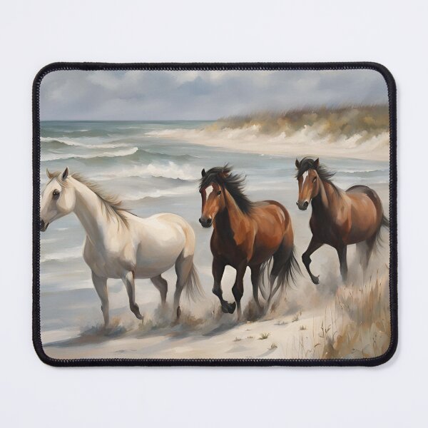 Item preview, Wild horses of Cape Lookout designed and sold by StoryofPieces.