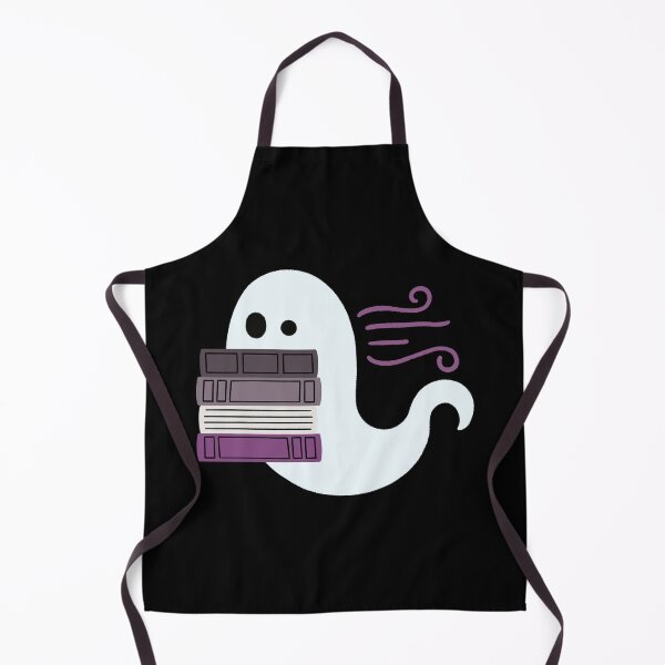 Item preview, ace pride book reading ghost designed and sold by DesignsByAND.