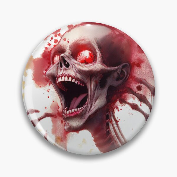 Item preview, Scary Skeleton Illustration designed and sold by DMDigitalManus.