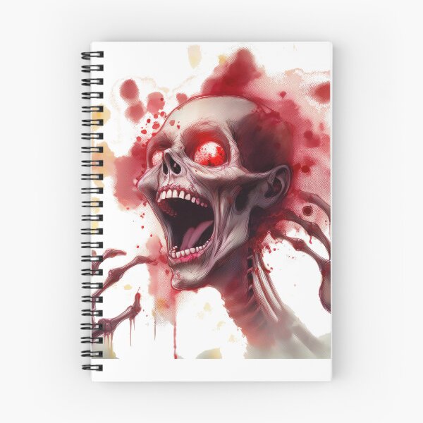Item preview, Scary Skeleton Illustration designed and sold by DMDigitalManus.