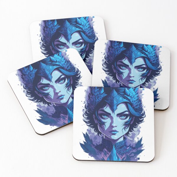 Item preview, Blue Woman Warrior designed and sold by TondoMeander.