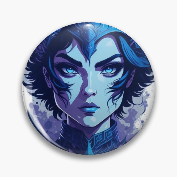Item preview, Blue Woman Warrior designed and sold by TondoMeander.