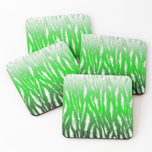 Item preview, Cottagecore Wild Grass Biophilic Design Bright Green Shades designed and sold by Beachy.