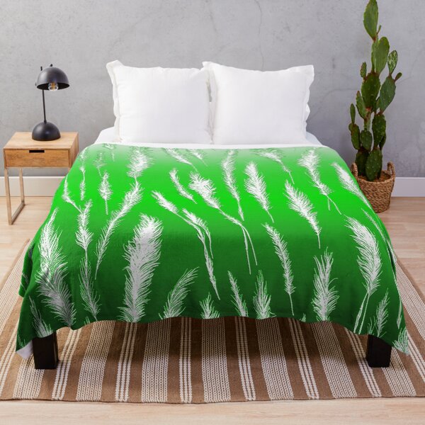 Item preview, Cottagecore Wild Grass Biophilic Design Bright Green Shades designed and sold by Beachy.