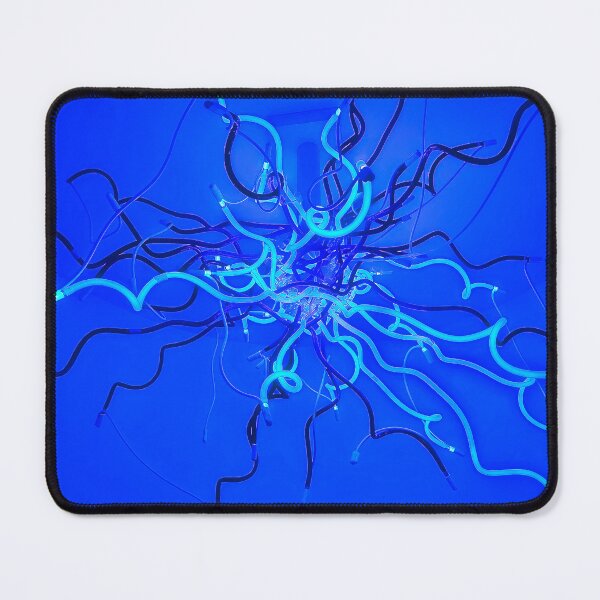 Item preview, Blue Neon Tumbleweed designed and sold by Alla Gill.