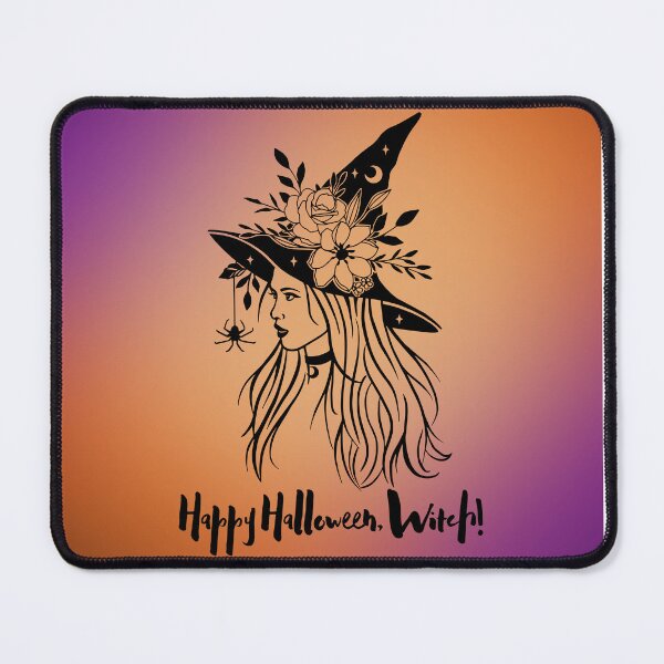 Item preview, Happy Halloween, Witch! designed and sold by S-and-W-4ever.