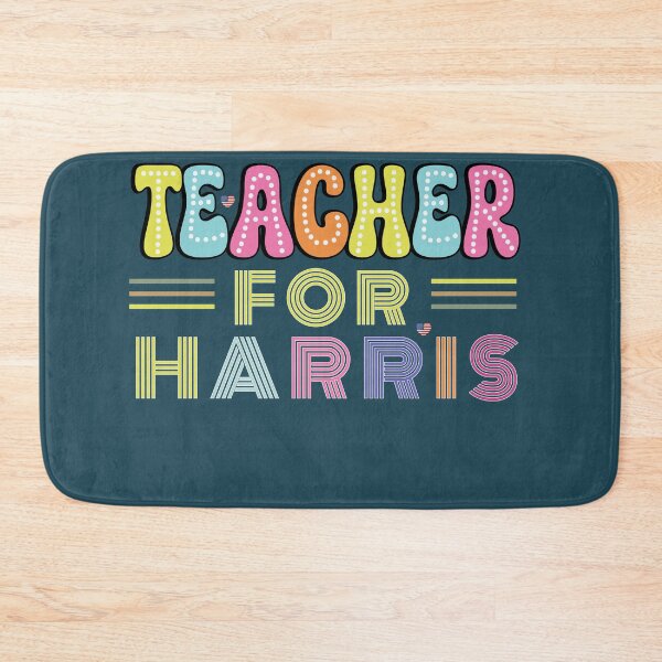 Item preview, Teacher For Harris US President Election October 2024 Design designed and sold by Raise2Shine.