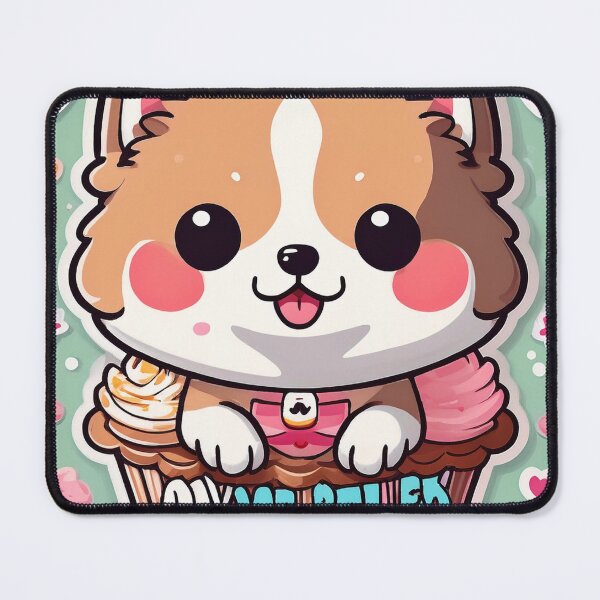 Item preview, “Corgi Cupcake Delight” designed and sold by EidansEmpire.