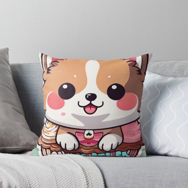 Item preview,  “Corgi Cupcake Delight” designed and sold by EidansEmpire.