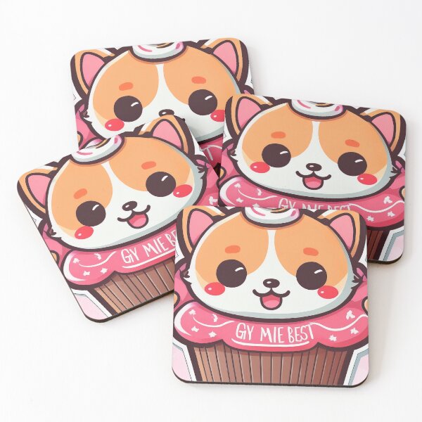 Item preview,  “Corgi Cupcake Delight” designed and sold by EidansEmpire.