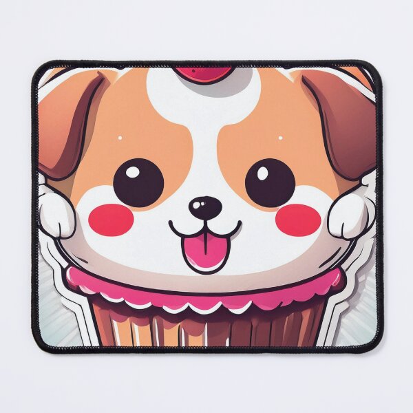 Item preview, Sweet Pupcake Delight - Adorable Dog Cupcake Illustration designed and sold by EidansEmpire.