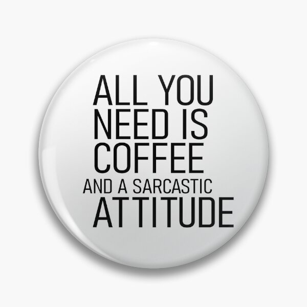 Item preview, Coffee & Sarcasm designed and sold by ForceInept's Shop.