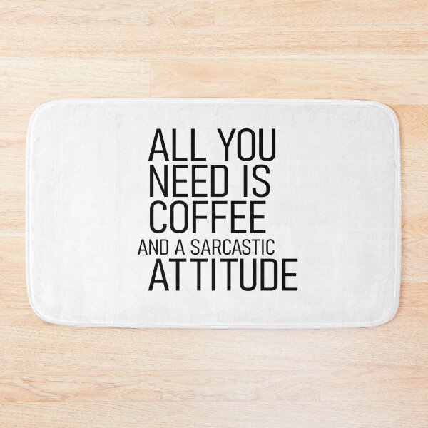 Item preview, Coffee & Sarcasm designed and sold by ForceInept's Shop.
