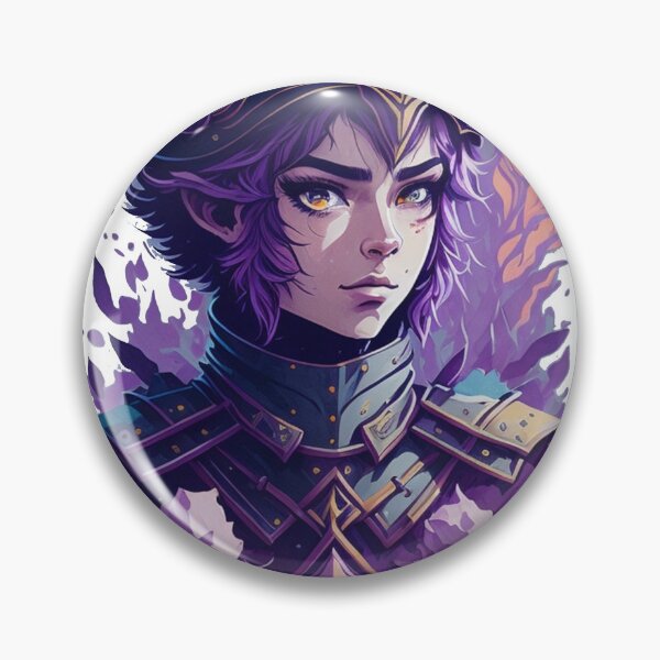 Item preview, Purple Fantasy Warrior designed and sold by TondoMeander.