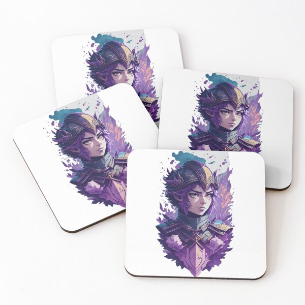Item preview, Purple Fantasy Warrior designed and sold by TondoMeander.