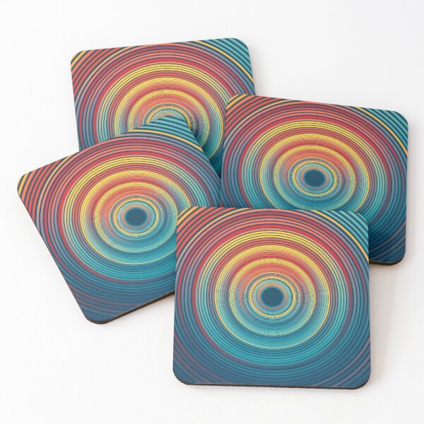 Item preview,   A continuous spiral pattern design with a gradient color scheme. designed and sold by HEMRO.