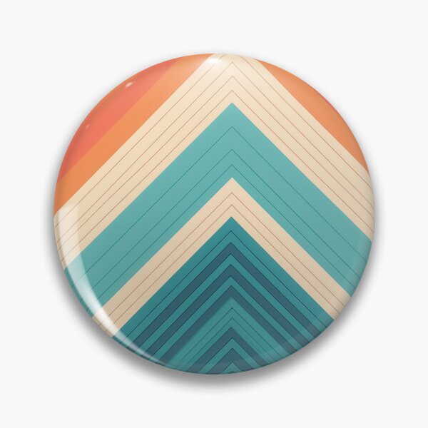 Item preview, A bold zigzag pattern design in contrasting colors, creating an illusion of sharp peaks and valleys. designed and sold by HEMRO.