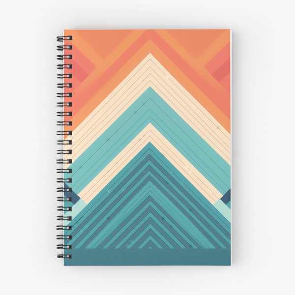 Item preview, A bold zigzag pattern design in contrasting colors, creating an illusion of sharp peaks and valleys. designed and sold by HEMRO.