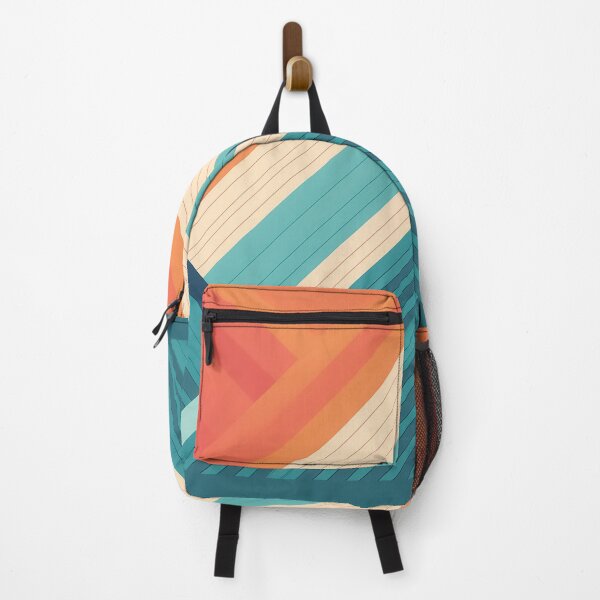 Item preview, A bold zigzag pattern design in contrasting colors, creating an illusion of sharp peaks and valleys. designed and sold by HEMRO.