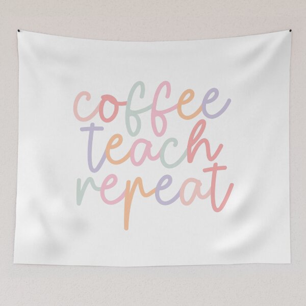 Item preview, Coffee Teach Repeat designed and sold by Littlstix.