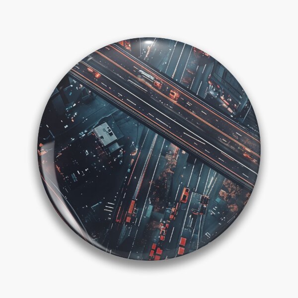 Item preview, Neon Veins of the City: A Futuristic Urban Highway designed and sold by oanaunciuleanu.